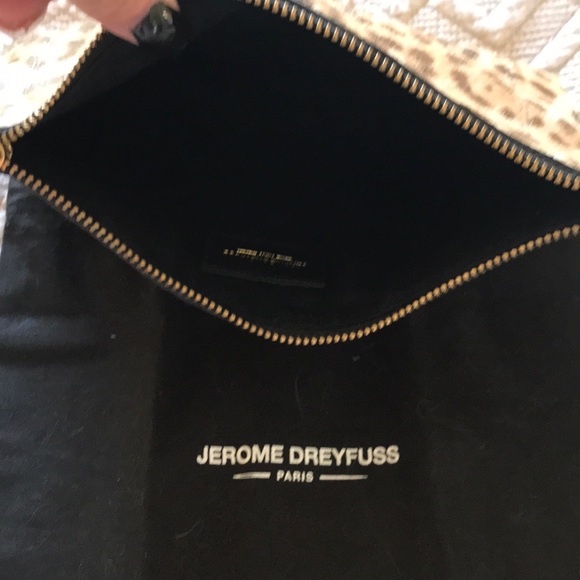 A cheetah clutch with brass FREE shipping - Picture 3 of 3